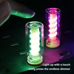 car usb night light touch control led filament lamp