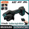 Compact Three Inch Cordless Angle Grinder Compatible With Makita Batteries 0