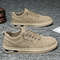 Breathable Mens Work Style Sneakers With Safety Board Shoe Design 0