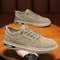 Breathable Mens Work Style Sneakers With Safety Board Shoe Design 2