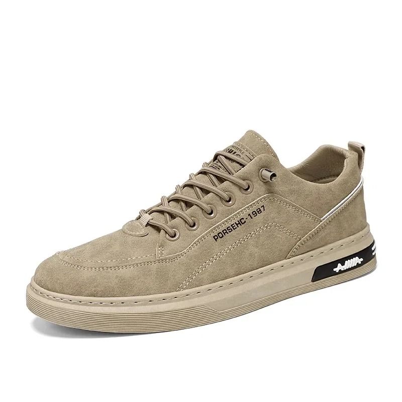 Breathable Mens Work Style Sneakers With Safety Board Shoe Design 4