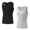 Bamboo Fiber Compression Tank Top For Men Pack Of Two 13