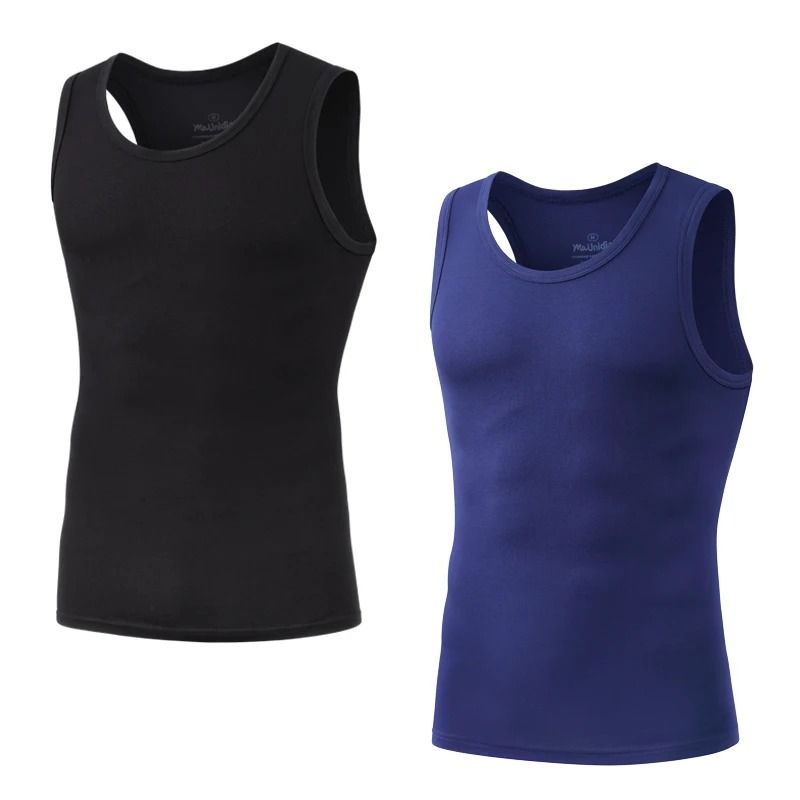 Bamboo Fiber Compression Tank Top For Men Pack Of Two 5