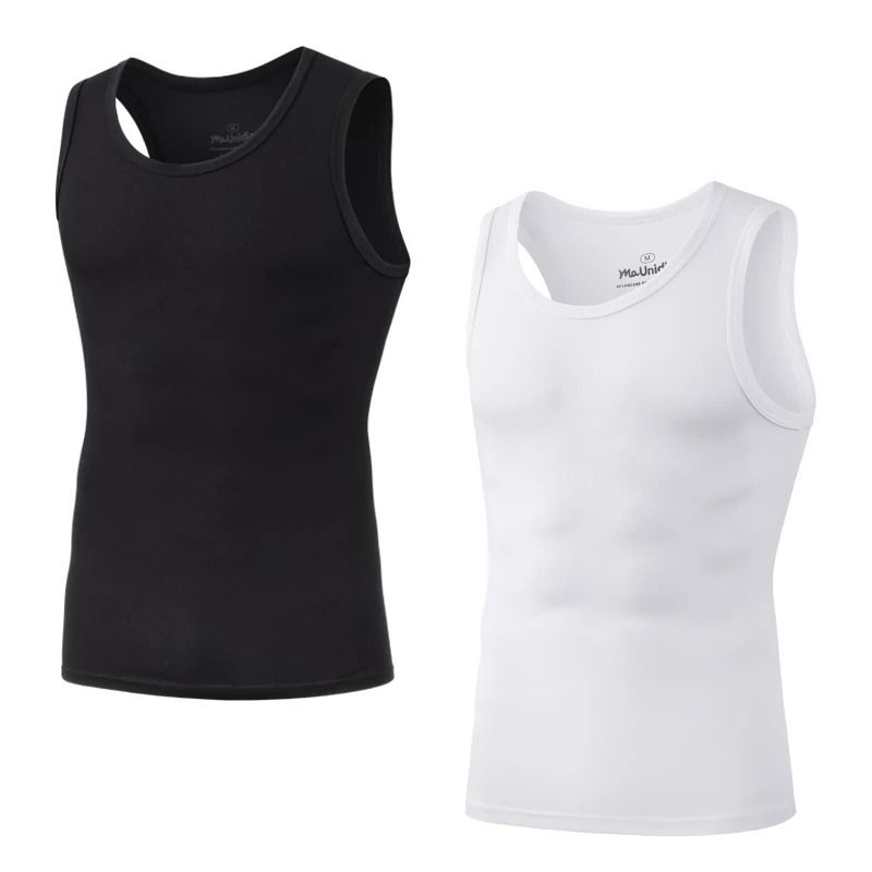 Bamboo Fiber Compression Tank Top For Men Pack Of Two 6