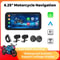 Waterproof Motorcycle GPS With CarPlay Android Auto And Optional DVR TPMS 0