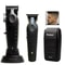 Professional Mens Hair Clipper Kit Rechargeable Electric Trimmer And Shaver 0