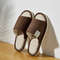 Home Linen Slippers Unisex Breathable Indoor Lightweight Comfort 6