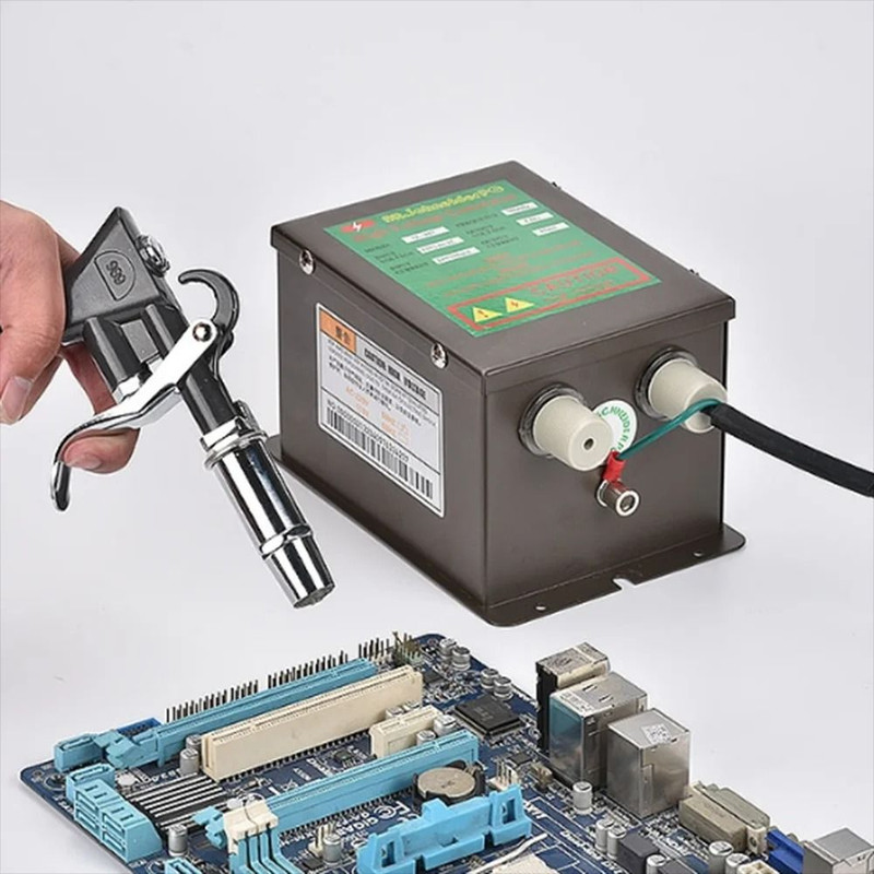 Antistatic Ionizing Air Gun With High Voltage Generator 4