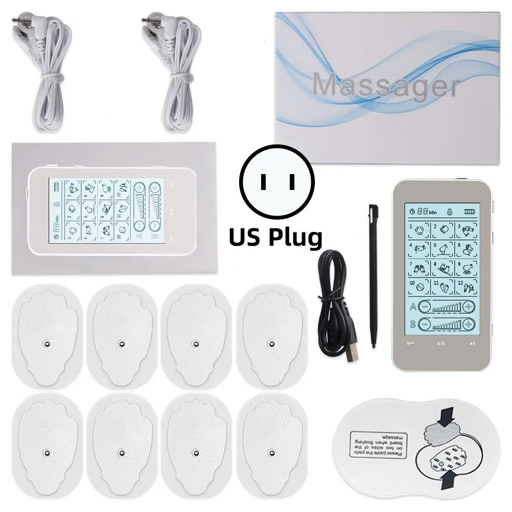 Electric Muscle Stimulator With 24 Modes And 4 Channels 8