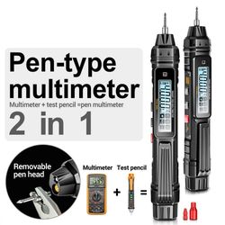 compact pen style digital multimeter with 4000 counts