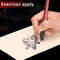 1 Set Hand Poke Pen And Stick Tool Tattoo Needle Holder 15ml Black And RedTattoo Ink Cup Pigment Gl 3