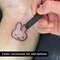 1 Set Hand Poke Pen And Stick Tool Tattoo Needle Holder 15ml Black And RedTattoo Ink Cup Pigment Gl 5