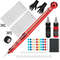 1 Set Hand Poke Pen And Stick Tool Tattoo Needle Holder 15ml Black And RedTattoo Ink Cup Pigment Gl 7