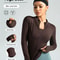 Breathable Seamless Cropped Sports Jacket For Women 6