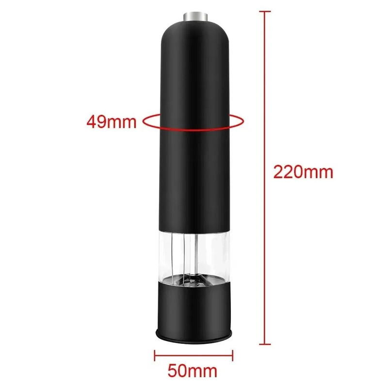 Electric Automatic Pepper And Salt Grinder With LED Light 5