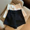 Women High Waisted A Line Casual Shorts 0