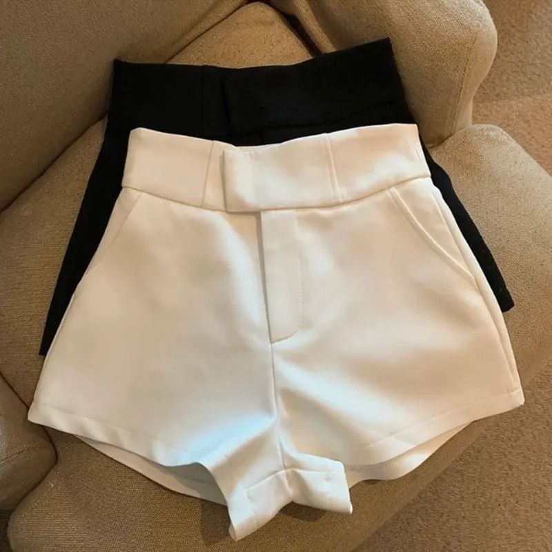 Women High Waisted A Line Casual Shorts 1