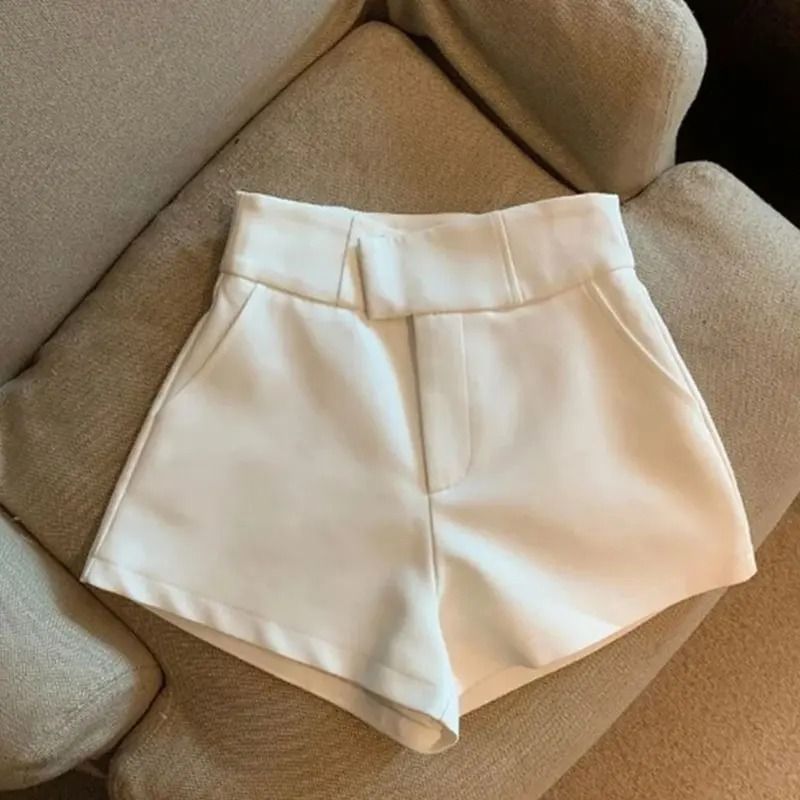 Women High Waisted A Line Casual Shorts 4