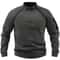 Men Tactical Outdoor Fleece Jacket With Thermal Lining 9