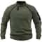 Men Tactical Outdoor Fleece Jacket With Thermal Lining 8
