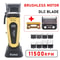 Professional Cordless Hair Clipper With Brushless Motor 0