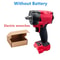 Cordless Brushless Electric Impact Wrench 18V Compatible 7