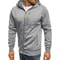 Mens Lightweight Hoodie With Full Length Zipper 3