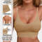 Ribbed Yoga Halter Sports Bra 2