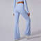 High Waist Flared Leggings Wide Leg Yoga Pants 2