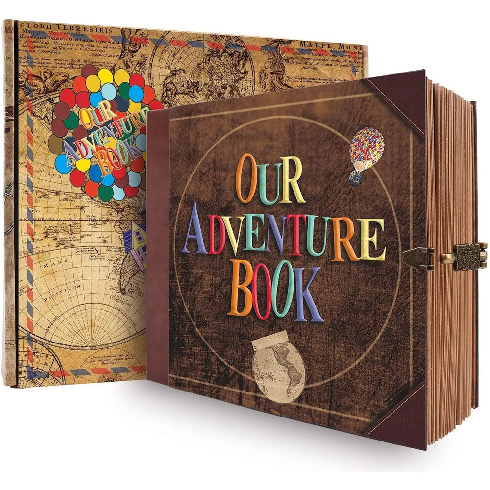 Retro Kraft Memory Scrapbook Album 146 Pages 7
