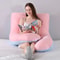 U Shaped Pregnancy Pillowcase Soft Cotton Cover 2
