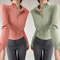 Quick Drying Sports Coat Women Long Sleeve Top 0