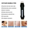 Portable CO2 Oxygen Bubble Pen Rechargeable Facial Device 2