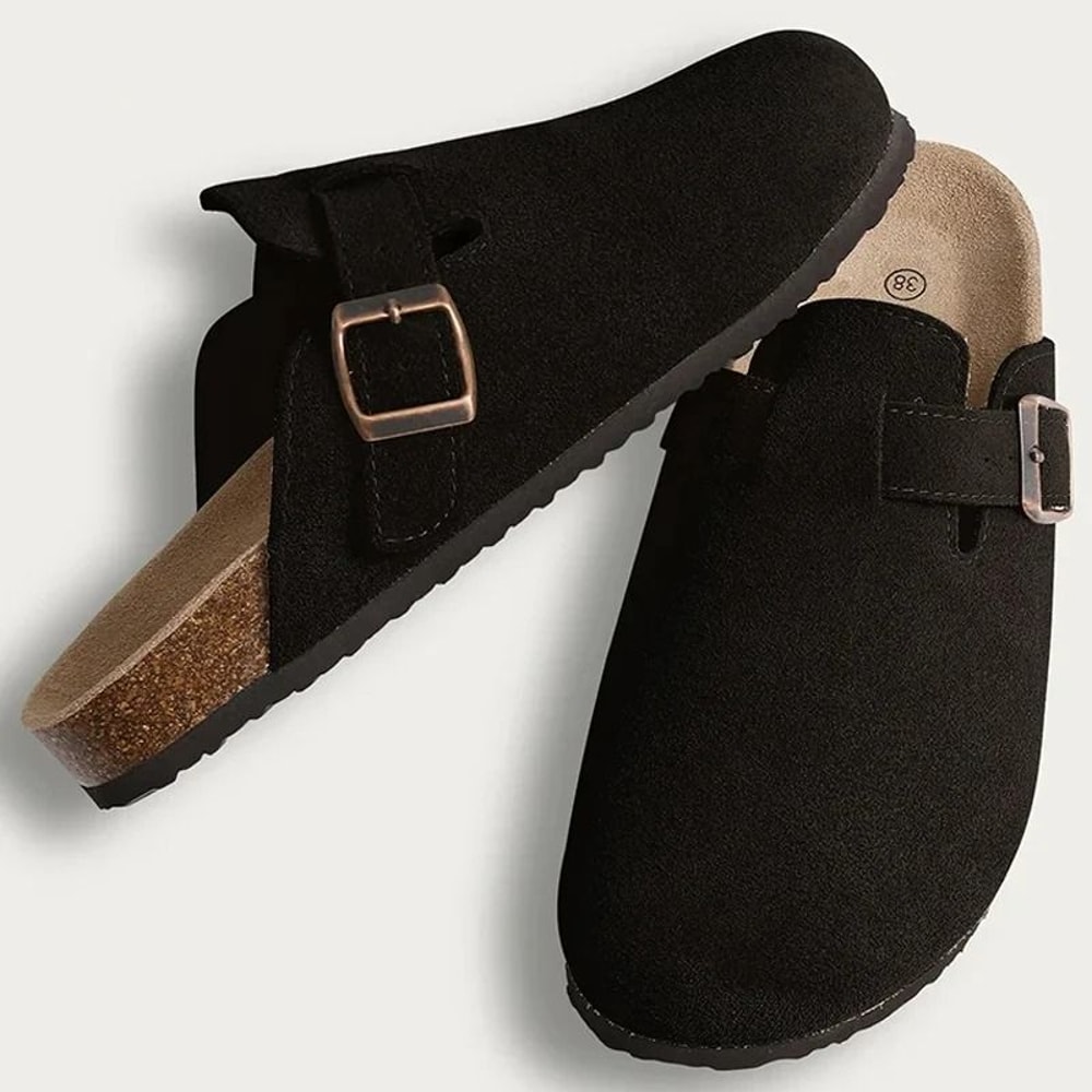 Unisex Cork Footbed Comfort Clogs 0