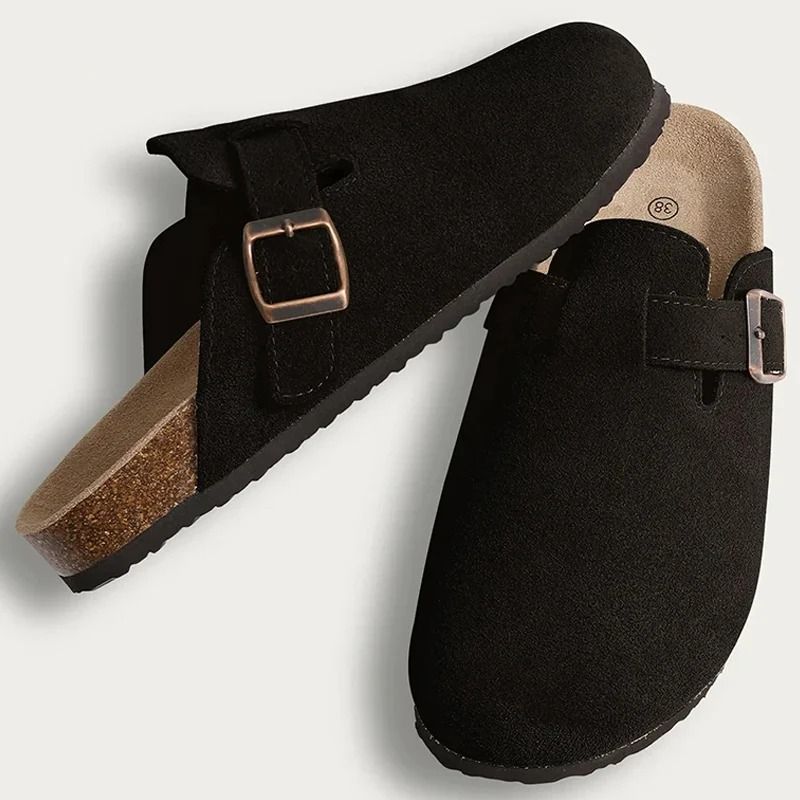 Unisex Cork Footbed Comfort Clogs 0
