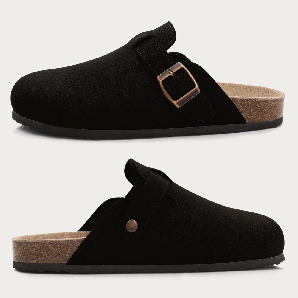 Unisex Cork Footbed Comfort Clogs 2