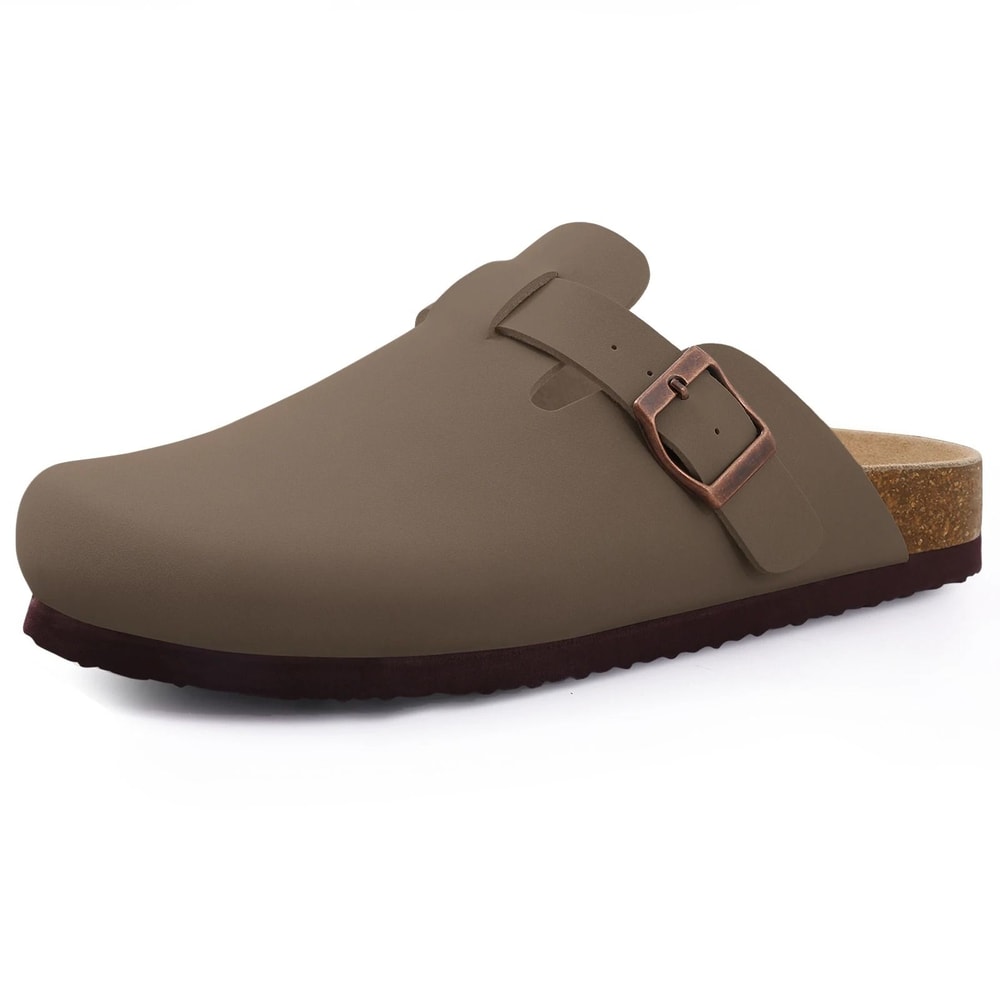 Unisex Cork Footbed Comfort Clogs 9