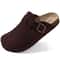 Unisex Cork Footbed Comfort Clogs 13