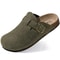 Unisex Cork Footbed Comfort Clogs 14