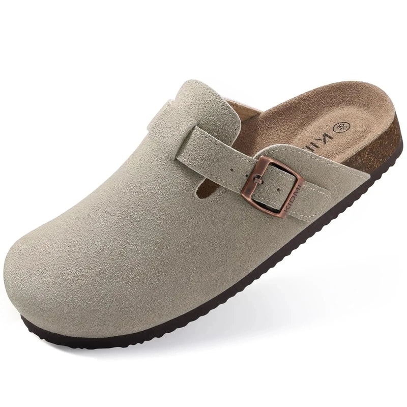 Unisex Cork Footbed Comfort Clogs 15
