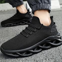 lightweight mesh running sneakers