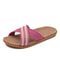 Plus Size Linen Flat Sandals For Women 9
