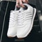 Breathable Suede Mesh Sneakers For Men 0