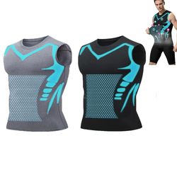 men compression shaping vest