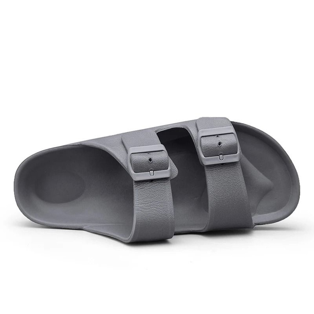 Mens Adjustable Summer Slides Lightweight Anti Slip Slippers 4