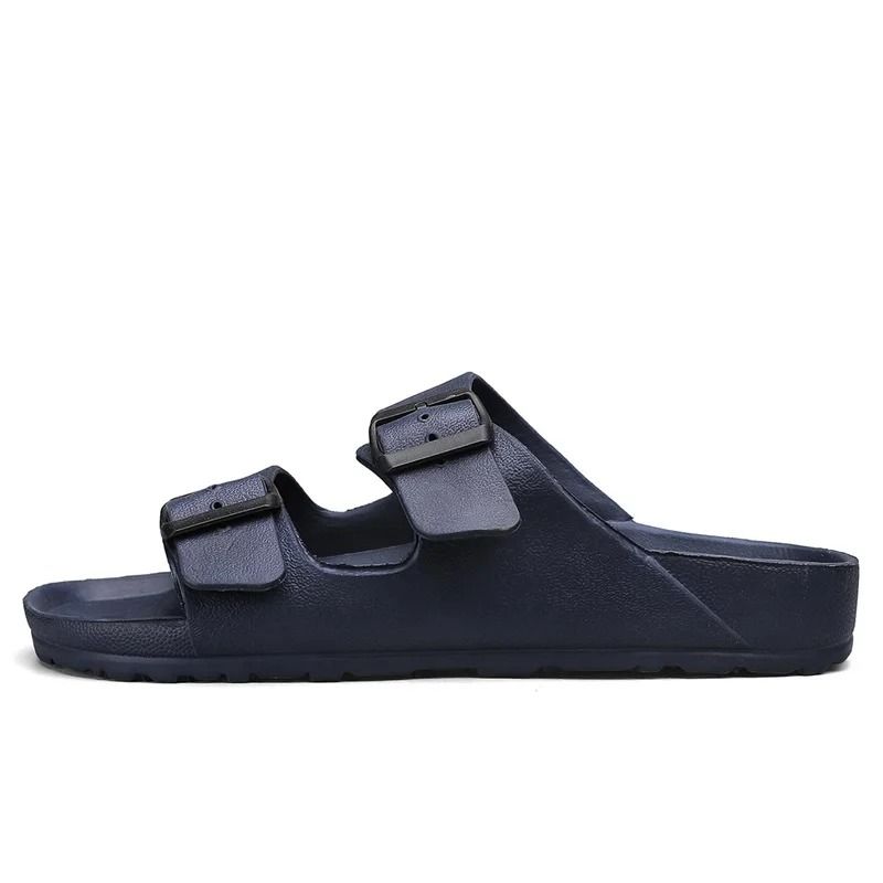 Mens Adjustable Summer Slides Lightweight Anti Slip Slippers 6