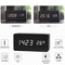 Wood Digital Alarm Clock With LED Temperature Display 1