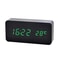 Wood Digital Alarm Clock With LED Temperature Display 8