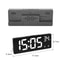 Voice Activated Digital Alarm Clock With Temperature Dual Alarm Snooze And Night Mode 5