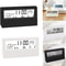 Digital Thermo Hygrometer Clock With Temperature And Humidity Display 0